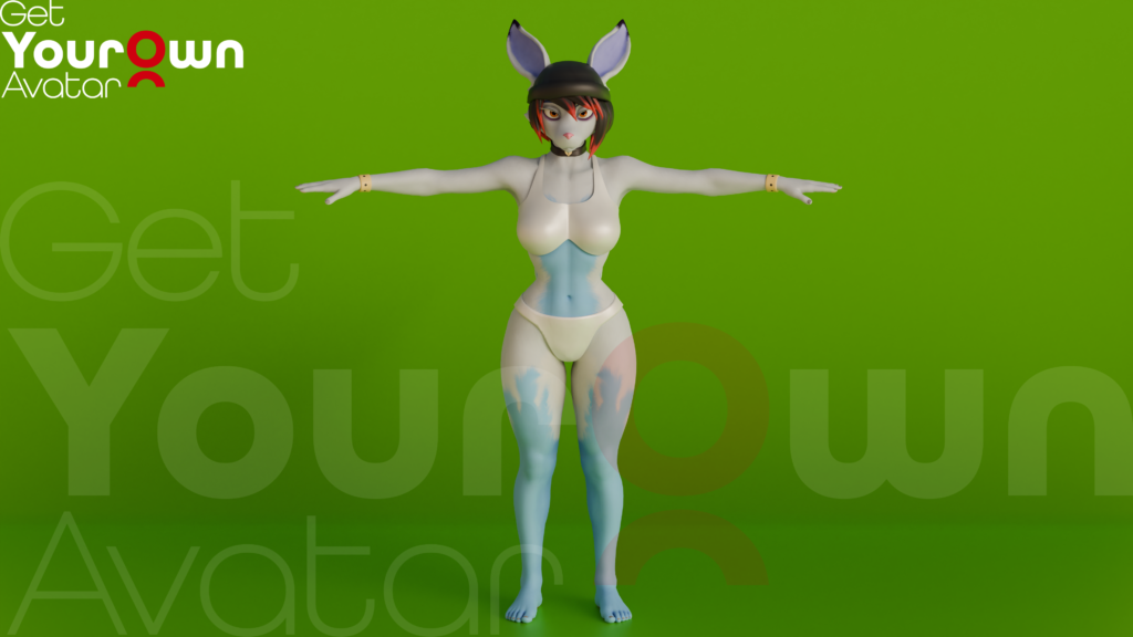 Aqua Neko Render2 View
