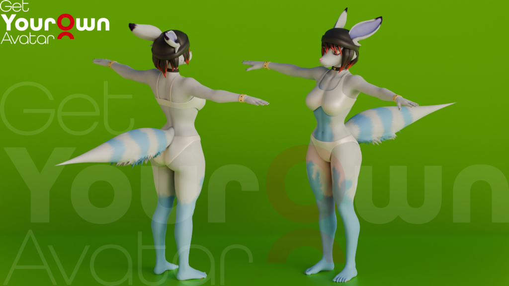 Aqua Neko Render5 View