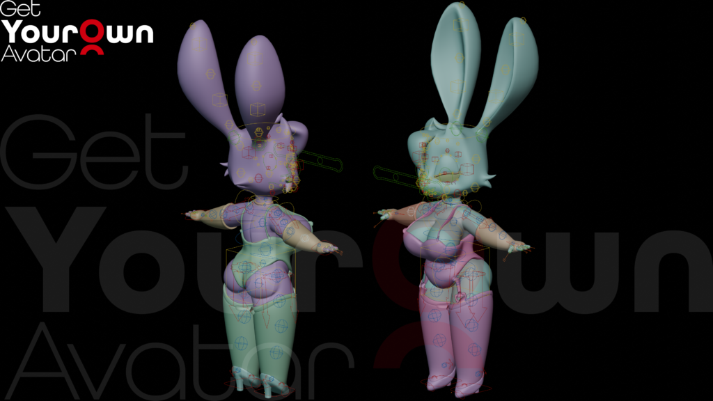 Bunny Luna Rigged