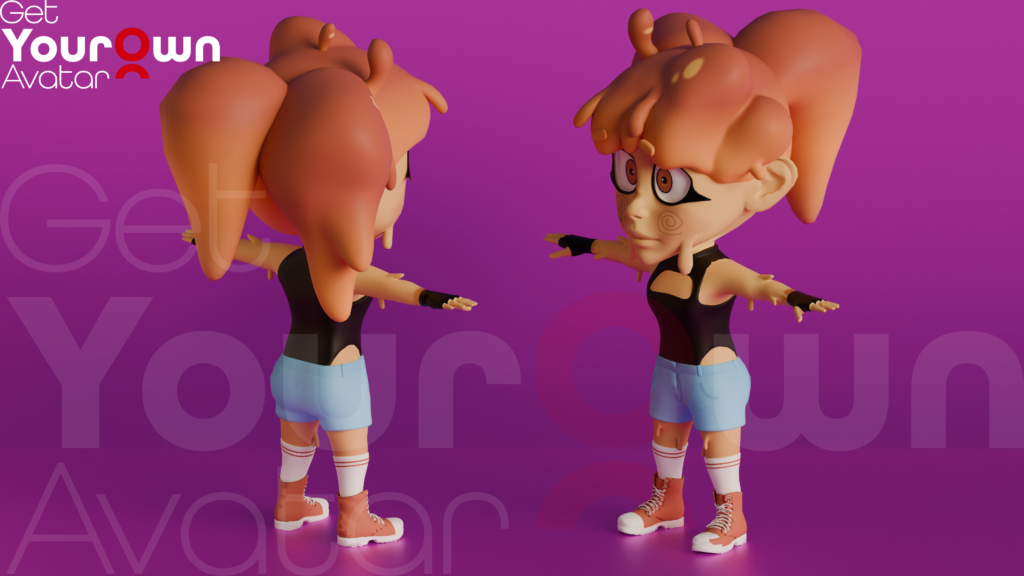 Chibi Roxy Render3 View