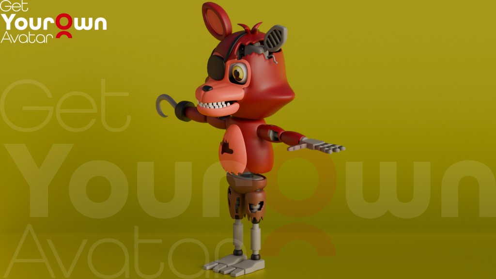 Foxy Reimagined Render View2