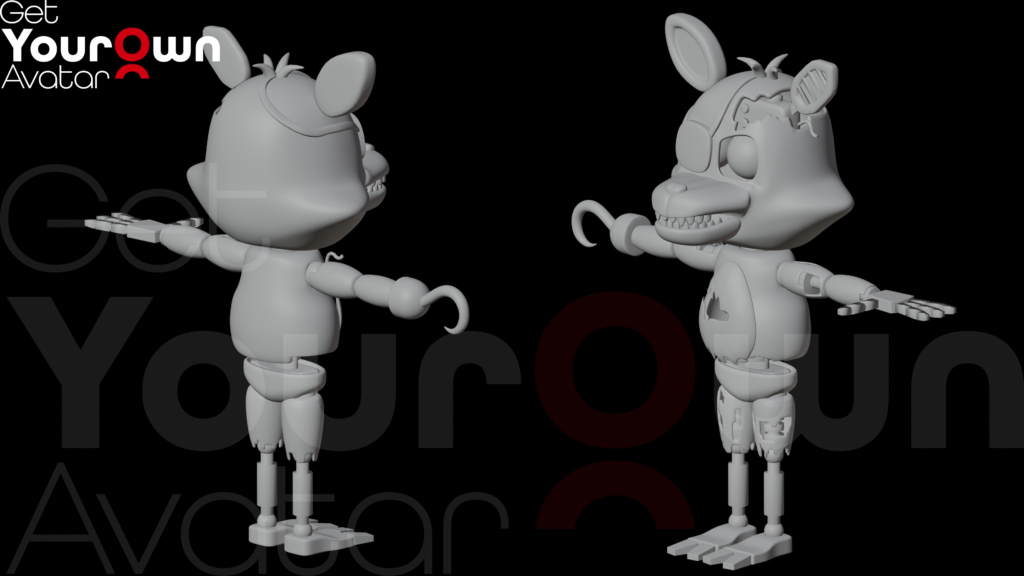 Foxy Reimagined Solid View