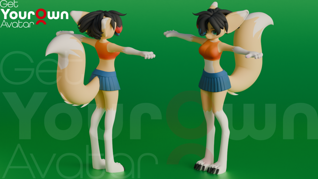 Furry Foxy Render View