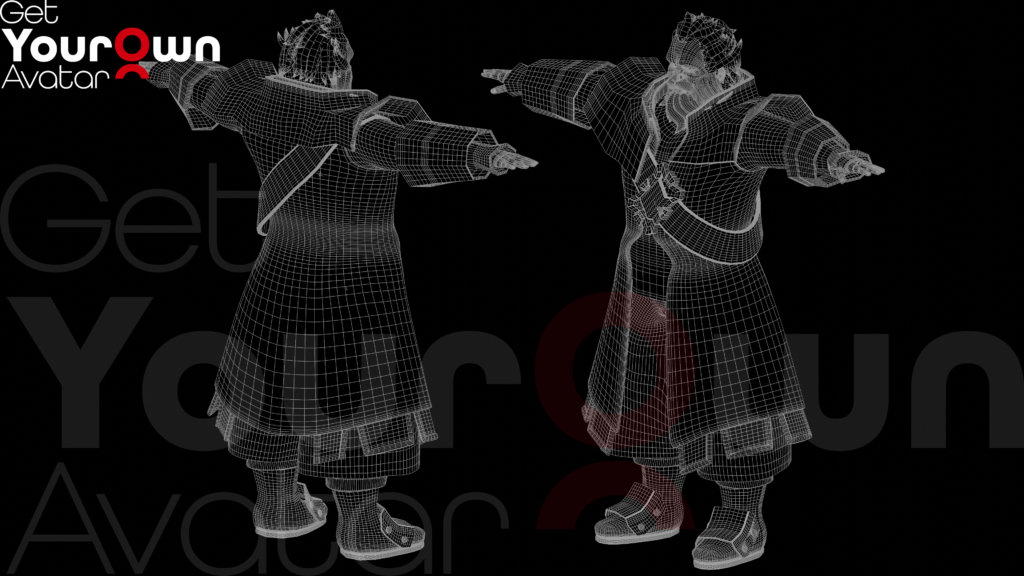 Knight Valor Wireframe View