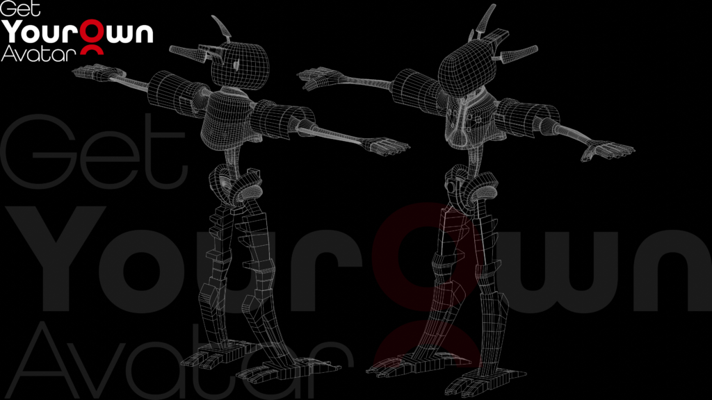 NeoDroid Wireframe View